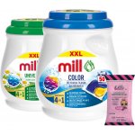 Mill Pro Kapsle na Praní Bílého a Barevného Prádla 2 x 50 PD + Dárek – Sleviste.cz