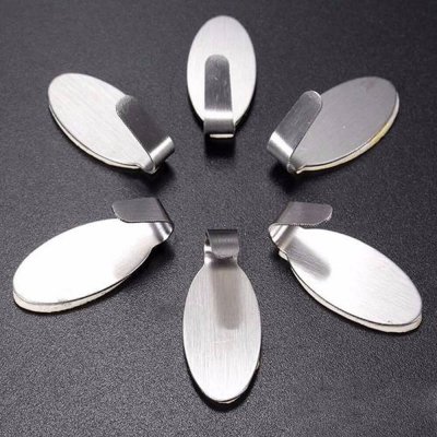 Nerezové háčky (6ks) – Zboží Dáma