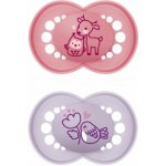 Mam ortodontický silikon dudlík original planet love girl lila pudrová – Zboží Dáma