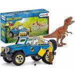 Schleich Dinosaurs Geländewagen mit Dino-Außenposten 41464 – Zboží Mobilmania
