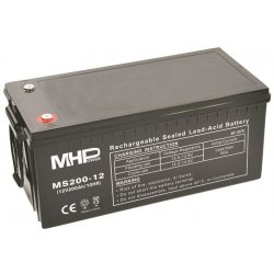 MHB MH Power battery Power VRLA AGM GEL 12V 200Ah MS200-12