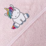 Ceba Baby osuška froté s kapucí 100x100cm Unicorn – Zboží Dáma