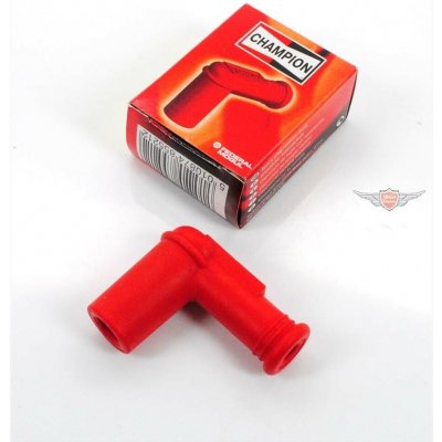 Diverse / Import Fajfka zapalovací svíčky Champion silikonová 5 kOhm červená pro Zündapp, Kreidler, Hercules, Puch, KTM, Yamaha, Honda, Kawasaki, Suzuki MG00041330 – Sleviste.cz