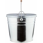 Livarno Home Nádoba na popel 15 l pozinkovaná – Zboží Mobilmania