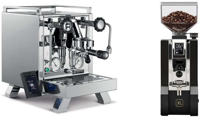 Set Rocket Espresso R 58 Cinquantotto + Eureka Mignon XL