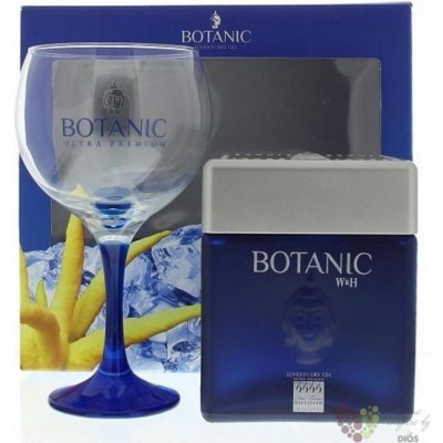 Cubical Ultra Premium London Dry Gin 45% 0,7 l (dárkové balení 1 sklenice) – Zboží Dáma