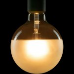 Segula 55509 LED koule 125 půlměsíc matná E27 6,5 W 51 W 650 Lm 2.700 K – Hledejceny.cz