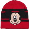 Dětská čepice Zimní dětská čepice Mickey Mouse červená