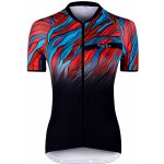 Force LIFE lady kr. rukáv črn-petrol-červený – Zboží Dáma