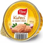 Viva kuřecí ve vlastní šťávě 120 g – Zboží Dáma