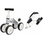 Baby Mix Baby Bike Černá football Bílá – Zboží Mobilmania