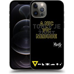 Pouzdro Picasee ULTIMATE CASE Apple iPhone 12 Pro - Kazma - TOHLE JE ŽIVOT A NIC VÍC NEBUDE