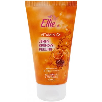 Ellie Vitamin C+ Jemný krémový peeling 75 ml – Zboží Mobilmania