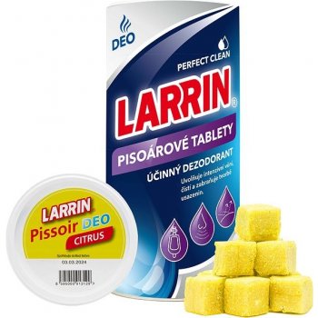 Larrin Pissoir Deo tablety do pisoáru Citrus 900 g