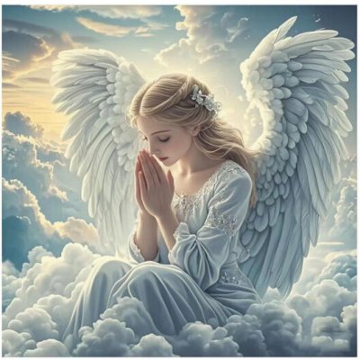Norimpex Diamantový obrázek malování 30 x 40 cm Modlící se anděl – Sleviste.cz