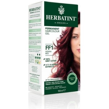 Herbatint permanentní barva na vlasy červená henna FF1 150 ml