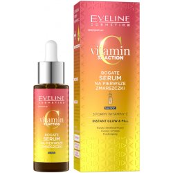 Eveline Cosmetics Vitamin C noční pleťové sérum proti vráskám 30 ml