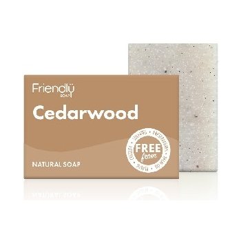 Friendly Soap přírodní mýdlo cedrové dřevo 95 g