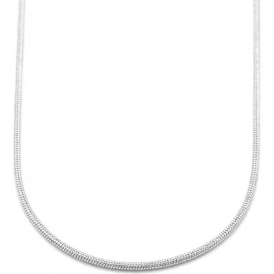 B&B Goldinvestic Zlatý dětský řetízek lanko hladký jemný bílé zlato N4833-585/1000 – Zboží Mobilmania