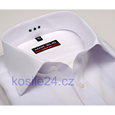 Marvelis Body Fit košile Bílá – Sleviste.cz
