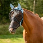 QHP Maska s ochranou uší a nozder light blue – Hledejceny.cz