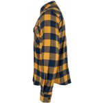 Bennon Pippo flanelová košile okrová/modrá – Hledejceny.cz