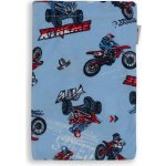 ESITO Bavlněná Jersey žínka Motorky modrá 19 x 14 cm – Zboží Dáma