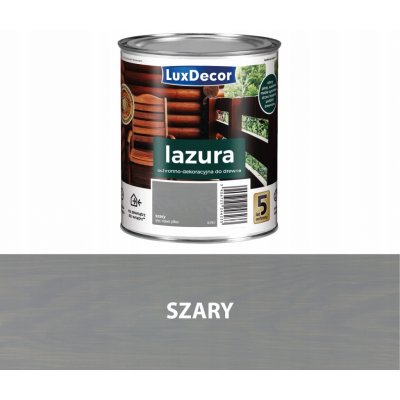 LuxDecor lazura na dřevo 2,2 l šedá – Zbozi.Blesk.cz