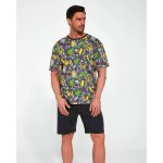 Cornette 323/108 Mexico 2 pánské pyžamo krátké tm.šedé – Hledejceny.cz