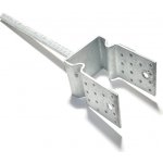 Patka kotevní U s prolisem, 100x80x125x4mm, žár. Zn – Hledejceny.cz