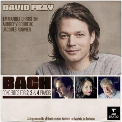 FRAY/ROUVIER/CHRISTIEN/VIGOUREUX/TO - BACH CONCERTOS FOR 2, 3, AND 4 PIAN CD