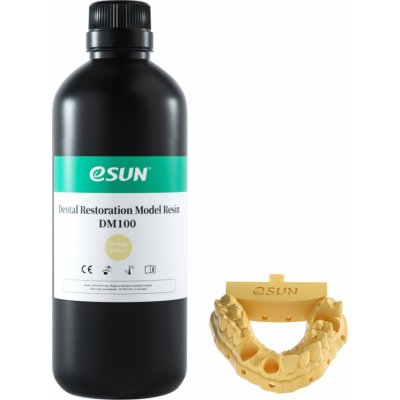 eSUN DM100 Dental Restoration Model Resin Orange Yellow 1.000 g – Zboží Živě
