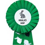 Kokarda jednořadá KRÁLÍCI průměr 8 cm – Zboží Dáma