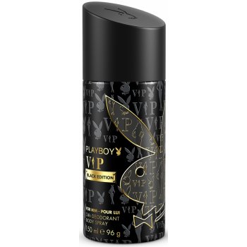 Playboy Vip Black Edition for Him deospray 150 ml