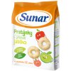 Dětský snack Sunar Prstýnky s příchutí jablko od ukončeného 12. měsíce 50 g
