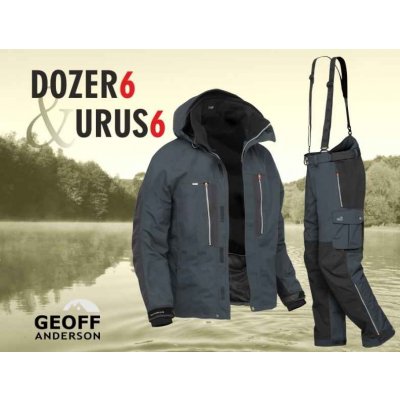 Geoff Anderson Bunda Dozer 6 + Kalhoty Urus černá – Hledejceny.cz
