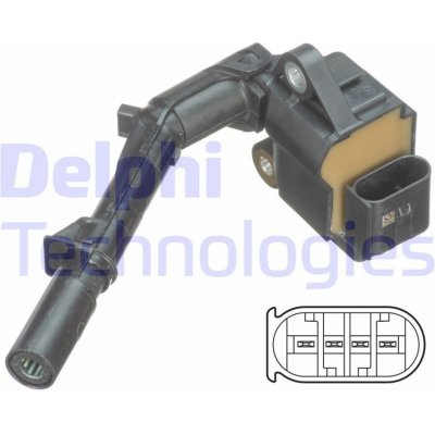 Zapalovací cívka DELPHI GN10690-12B1 – Hledejceny.cz