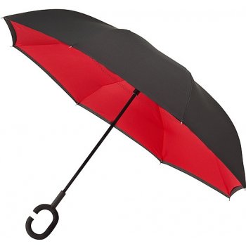 Fare Liberty obrácený holový deštník 7715 černo červený