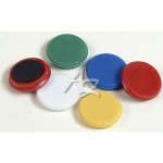 RON Magnety v plastu - průměr 24 mm, 10 ks, bílé – Hledejceny.cz