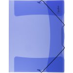 Karton P+P Spisové desky A4 s gumou Opaline - modrá 393449 – Zboží Živě