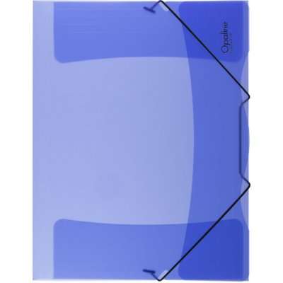 Karton P+P Spisové desky A4 s gumou Opaline - modrá 393449 – Zboží Živě