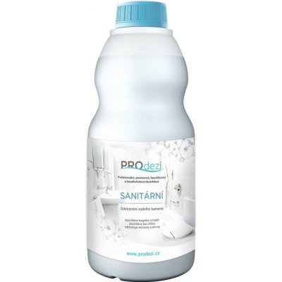 PROdezi sanitární odstraňovač vodního kamene bezchlórová dezinfekce povrchů 1 l – Sleviste.cz