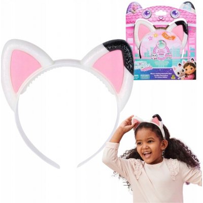 Čelenka do vlasů Spin Master kočičí ouška bílá interaktivní – Zboží Dáma