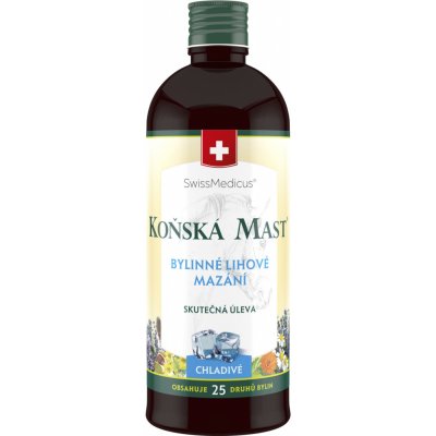 Swissmedicus Koňská mast bylinné lihové mazání chladivé 400 ml – Zbozi.Blesk.cz