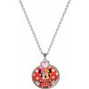 Náhrdelník Disney Slušivý dívčí Minnie Mouse NH00544RL-16