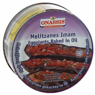 Onassis Baklažán lilek v tomatě pečený 280 g – Zboží Dáma