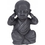 Home Elements Soška Buddha Neslyším zlo, 15 cm – Hledejceny.cz
