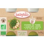 Babybio Brambory s hráškem 2 x 130 g – Zboží Mobilmania