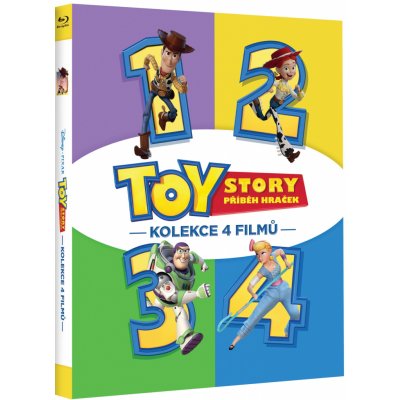 Toy Story Příběh hraček 1-4 kolekce 4BD – Zboží Mobilmania