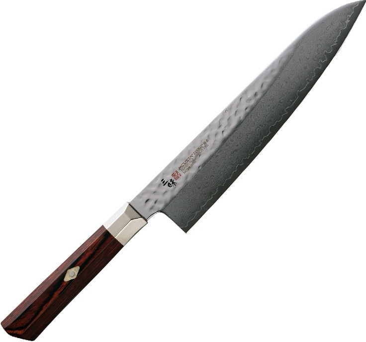 Mcusta Zanmai SUPREME HAMMERED Nůž šéfGyuto 21cm